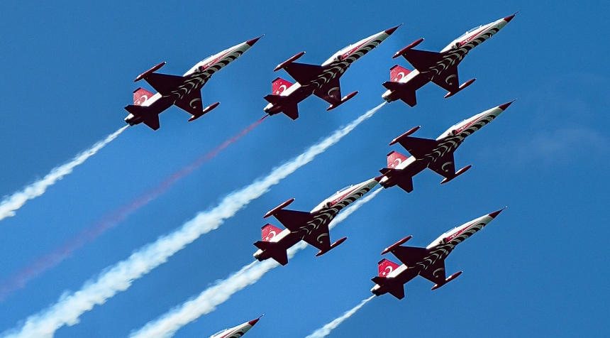 Samsun'da Türk Yıldızları ve SOLOTÜRK Büyüledi