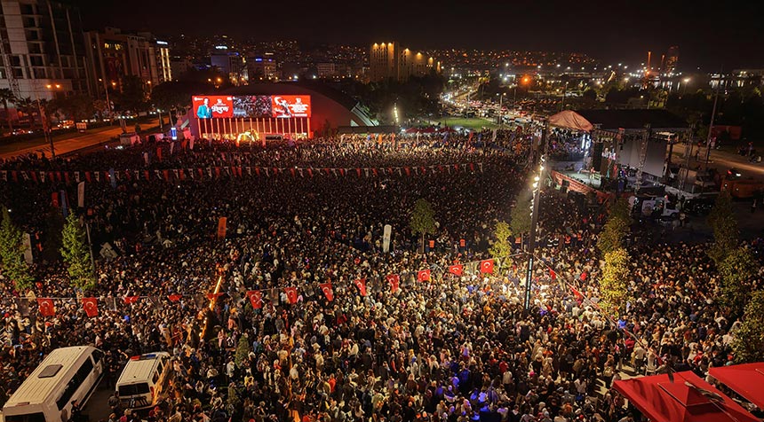 Samsun'da 19 Mayıs Heyecanı Dolu Dolu Yaşandı